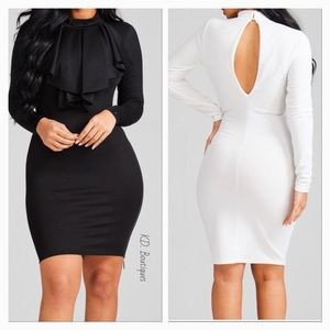 Long sleeve black dress 👗